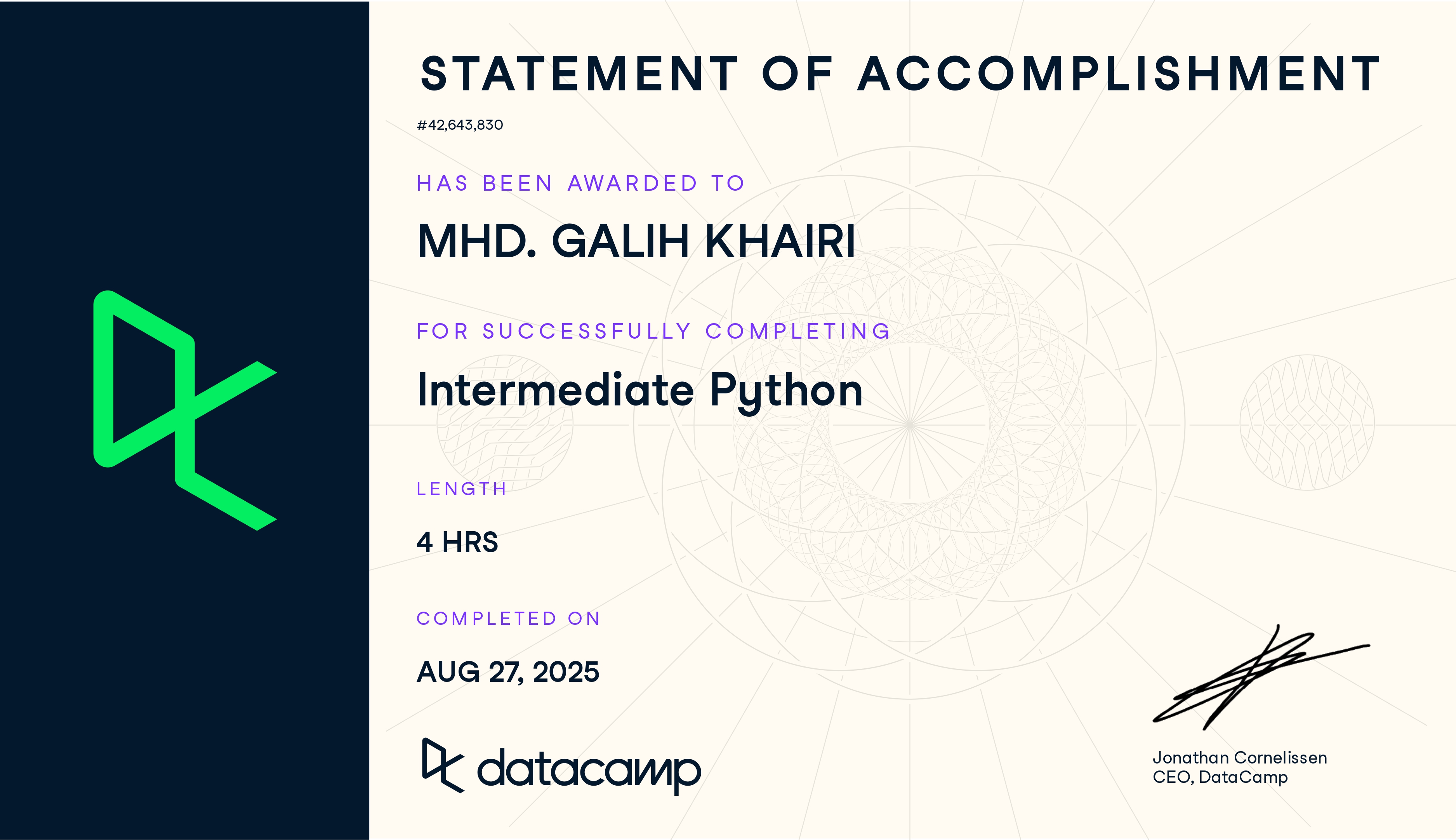 Intermediate Python